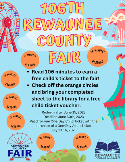 Picture of Kewaunee County Fair flyer
