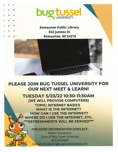 Bug Tussel University flyer