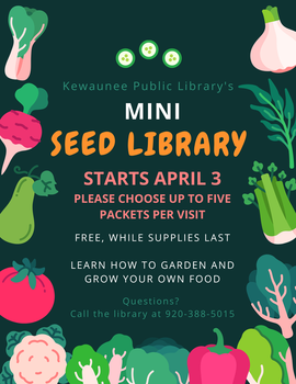 Picture Flyer Mini Seed Library