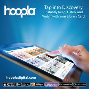 Picture of hoopla how to borrow ebooks, audiobooks, comics, movies, music, and more, 24 7 with your library card